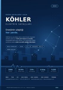KÖHLER Ürün Kataloğu 2026 kapağı