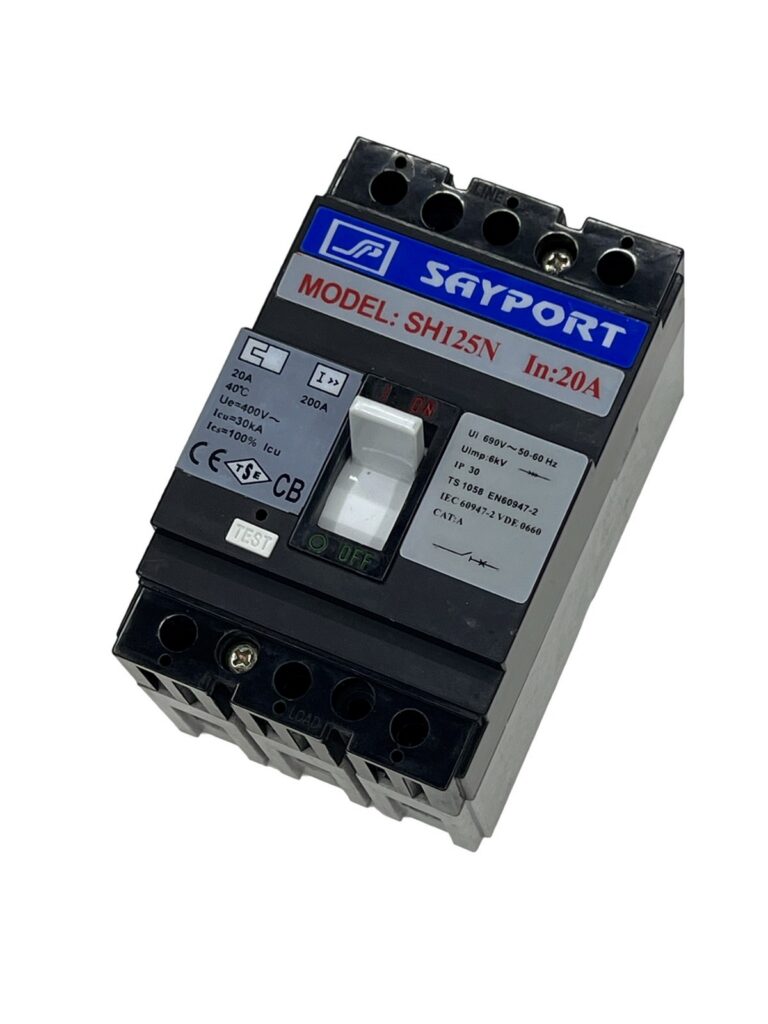 SAYPORT SH125N 20A Kompakt Şalter - görsel 3
