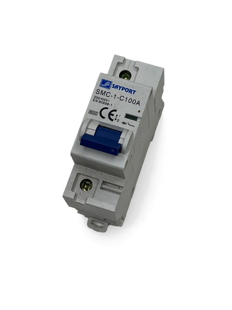 SAYPORT SMC-1 C100A 1 Kutuplu Otomatik Sigorta (6 kA) - görsel 2