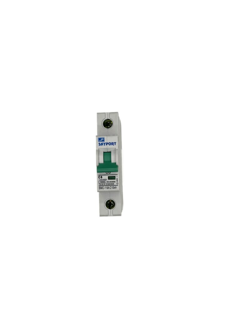 SAYPORT SMC-1 C6A 1 Kutuplu Otomatik Sigorta (10 kA)