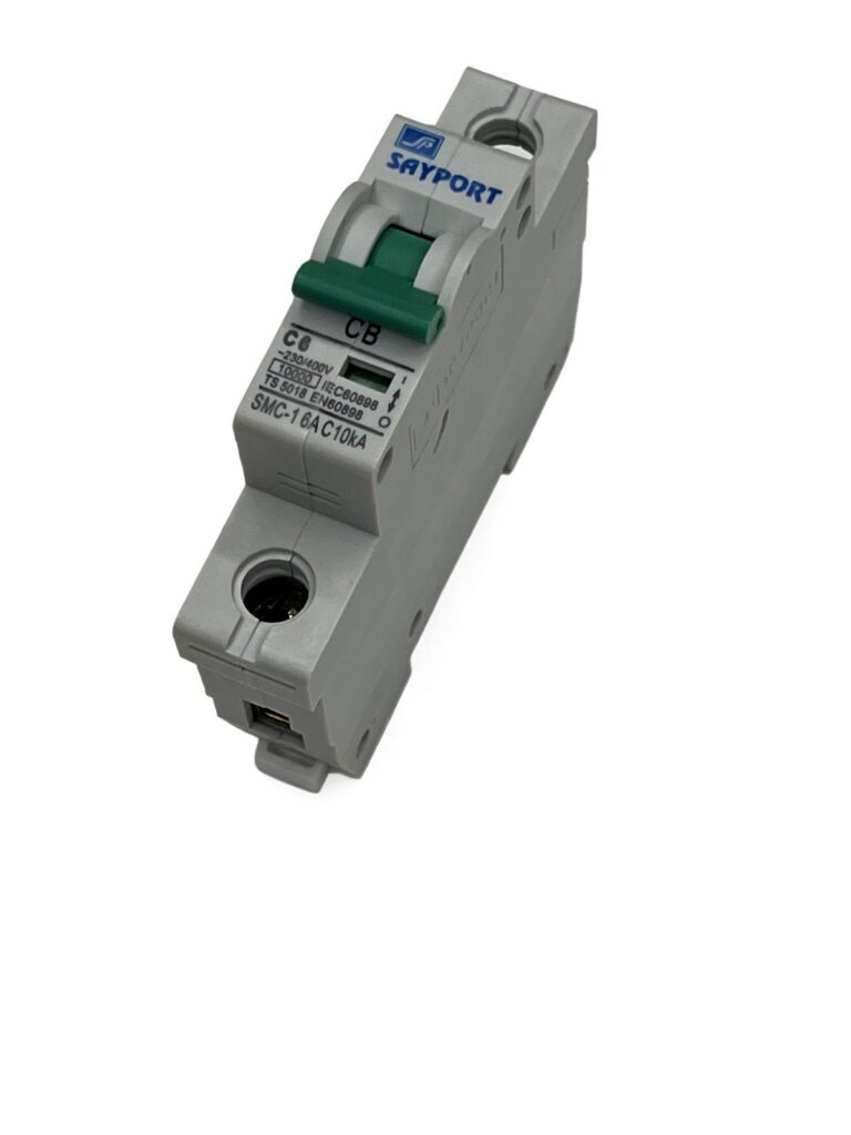 SAYPORT SMC-1 C6A 1 Kutuplu Otomatik Sigorta (10 kA) - görsel 2