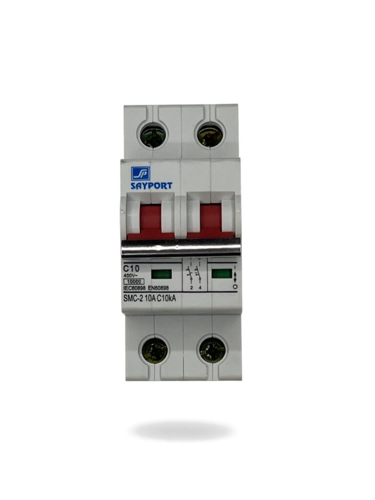 SAYPORT SMC-2 C10A 2 Kutuplu Otomatik Sigorta (10 kA)
