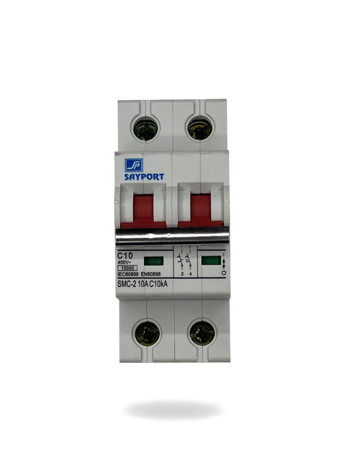 KÖHLER SAYPORT SMC-2 C10A 2 Kutuplu Otomatik Sigorta (10 kA) elektrik sayacı