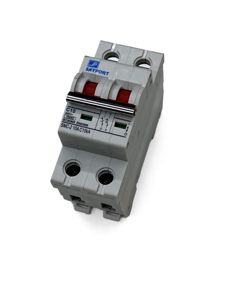 SAYPORT SMC-2 C10A 2 Kutuplu Otomatik Sigorta (10 kA) - görsel 2