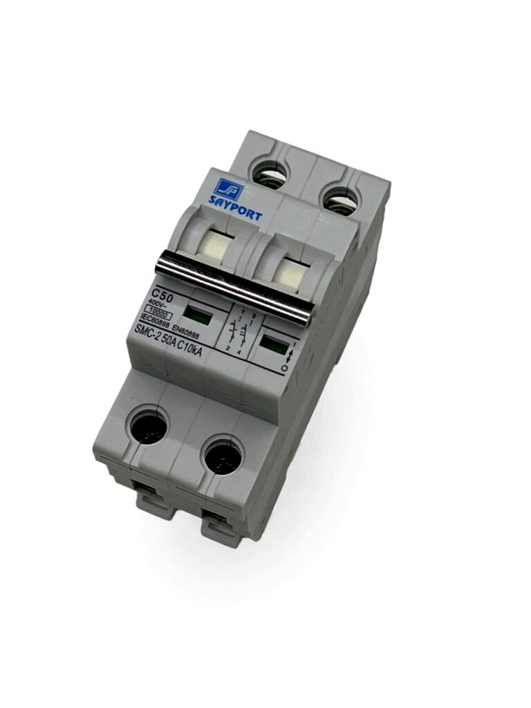 SAYPORT SMC-2 C50A 2 Kutuplu Otomatik Sigorta (10 kA) - görsel 2