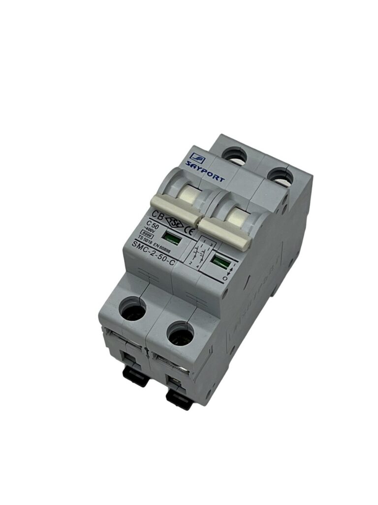 SAYPORT SMC-2 C50A 2 Kutuplu Otomatik Sigorta (6 kA) - görsel 2