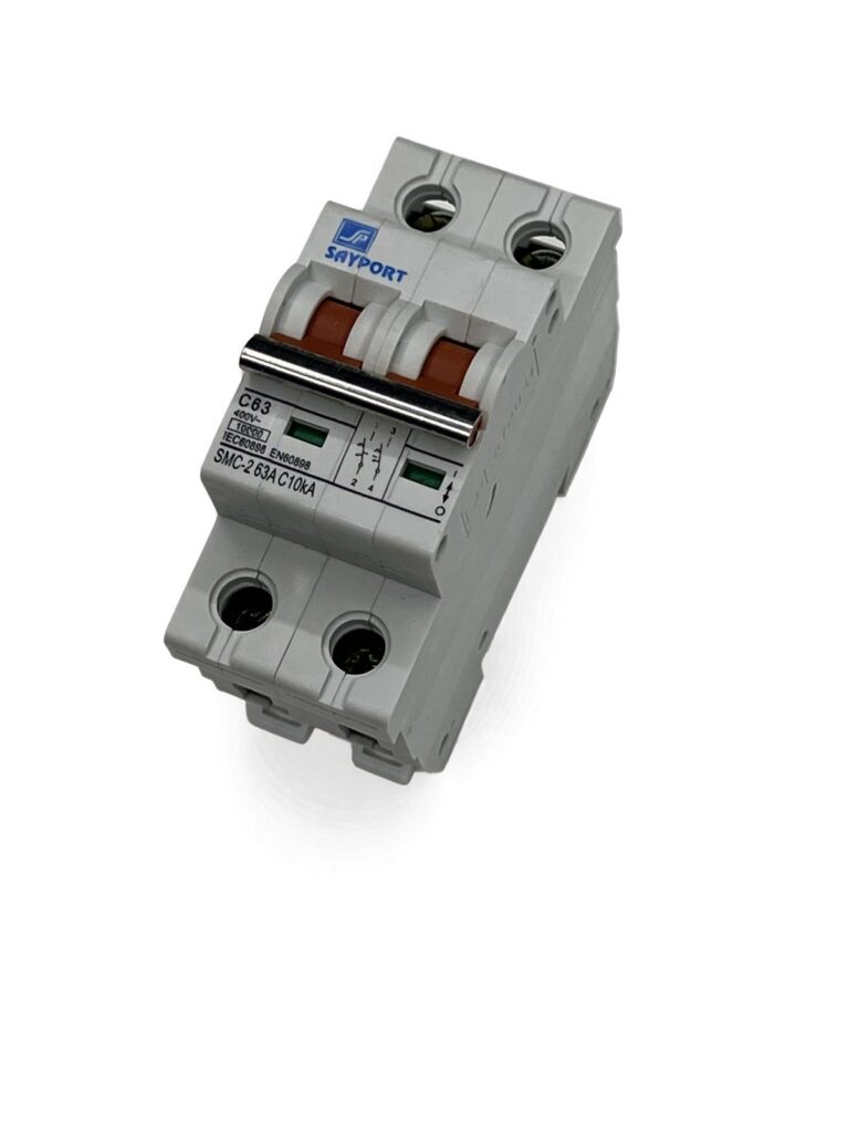 SAYPORT SMC-2 C63A 2 Kutuplu Otomatik Sigorta (10 kA) - görsel 2