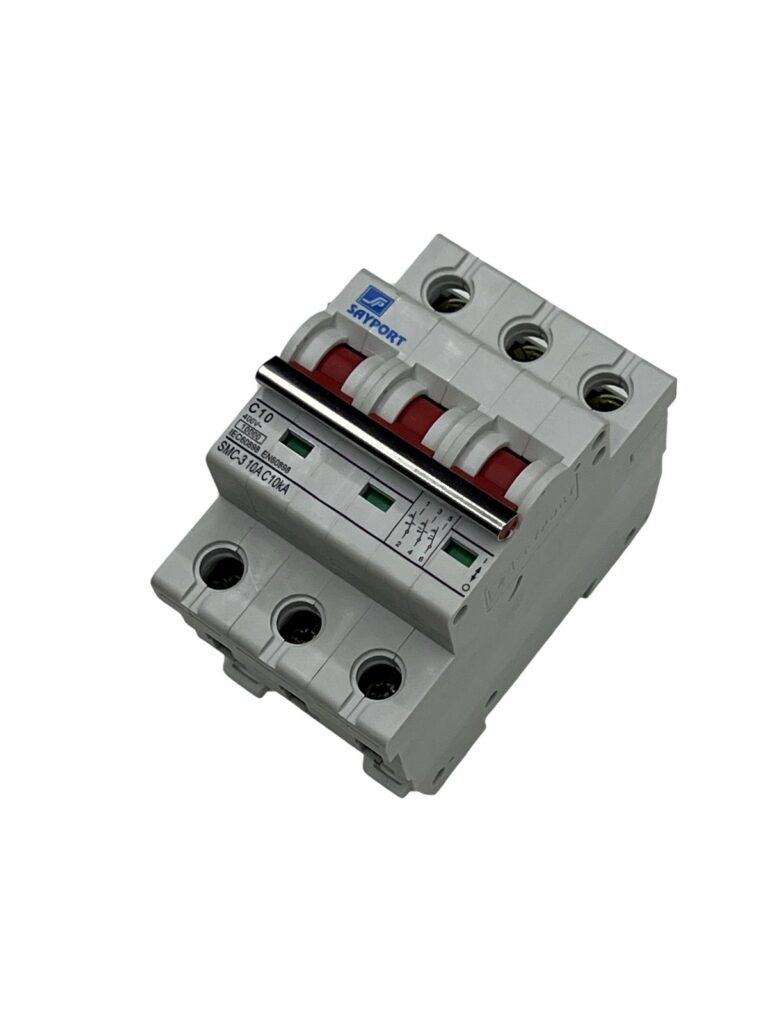 SAYPORT SMC-3 C10A 3 Kutuplu Otomatik Sigorta (10 kA) - görsel 2