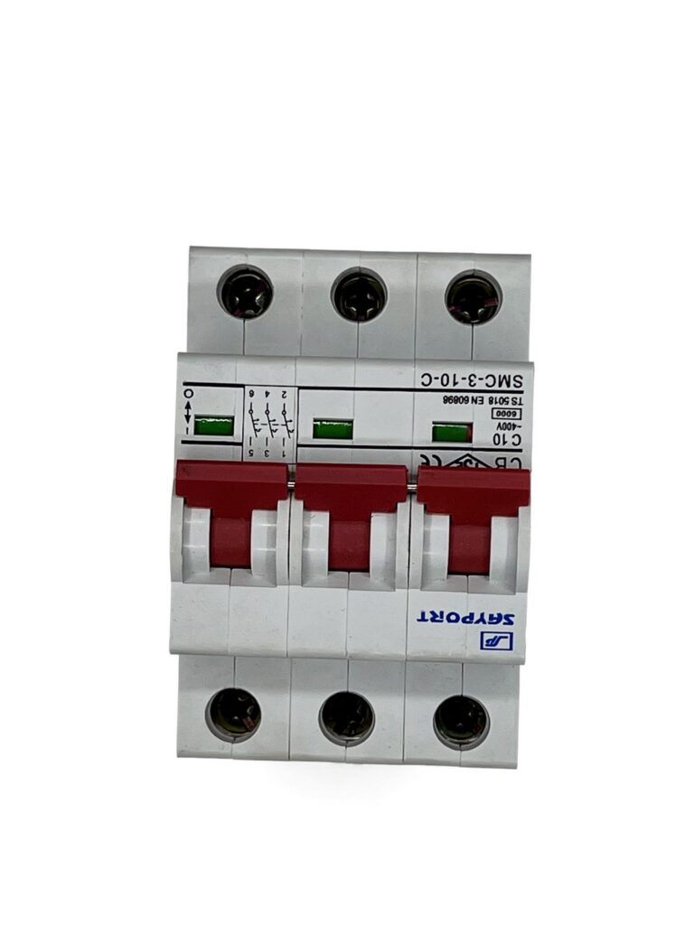 SAYPORT SMC-3 C10A 3 Kutuplu Otomatik Sigorta (6 kA)