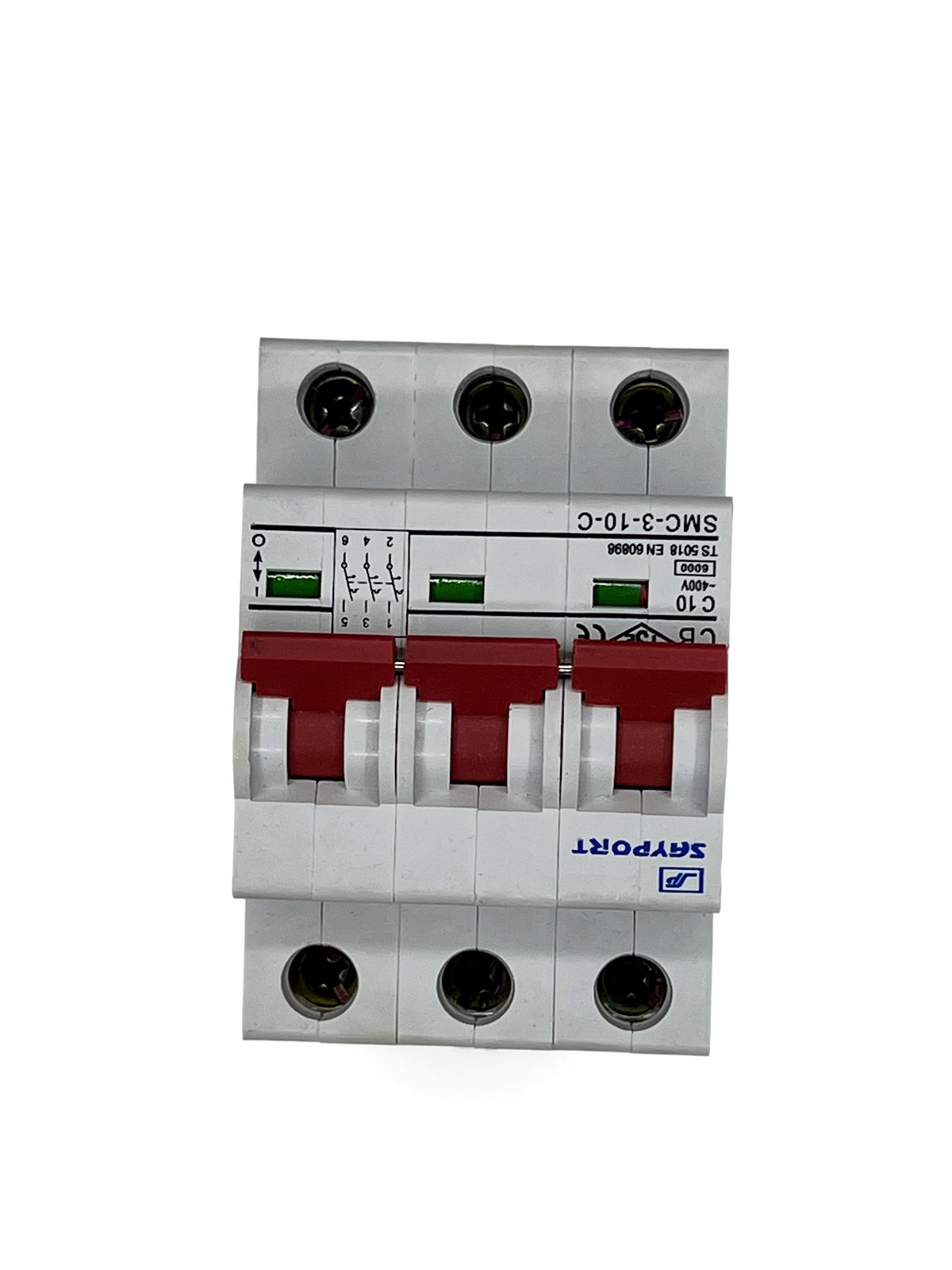 KÖHLER SAYPORT SMC-3 C10A 3 Kutuplu Otomatik Sigorta (6 kA) elektrik sayacı