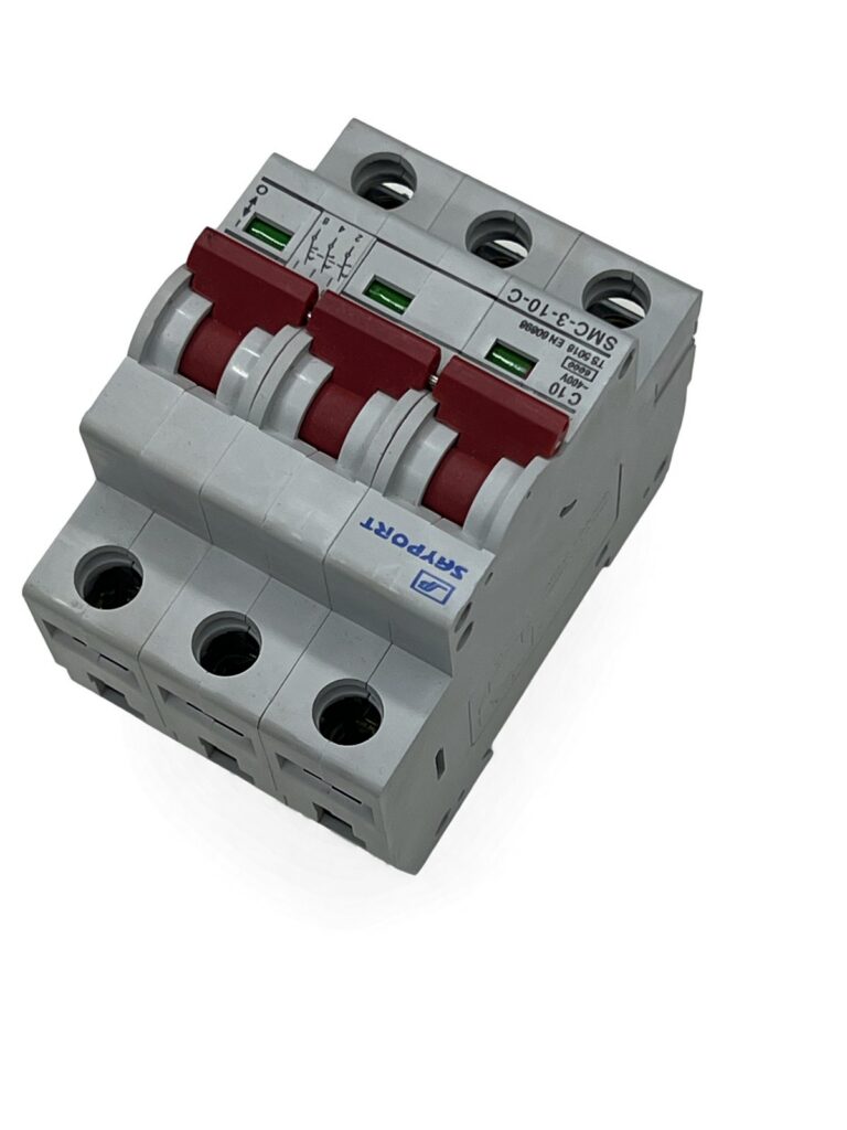 SAYPORT SMC-3 C10A 3 Kutuplu Otomatik Sigorta (6 kA) - görsel 2