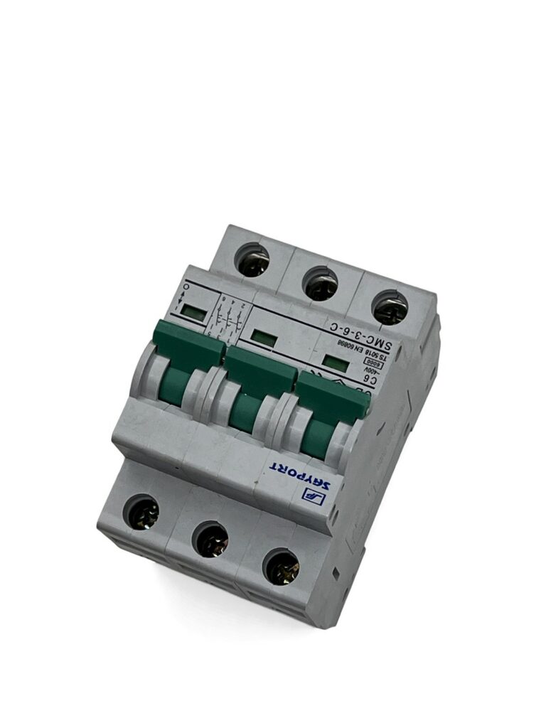 SAYPORT SMC-3 C6A 3 Kutuplu Otomatik Sigorta (6 kA) - görsel 2