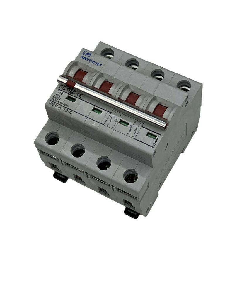SAYPORT SMC-4 C10A 4 Kutuplu Otomatik Sigorta (6 kA) - görsel 2