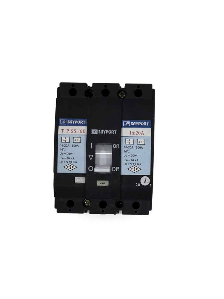 SAYPORT SS160 20A Kompakt Şalter (16–20 A Ayarlı)