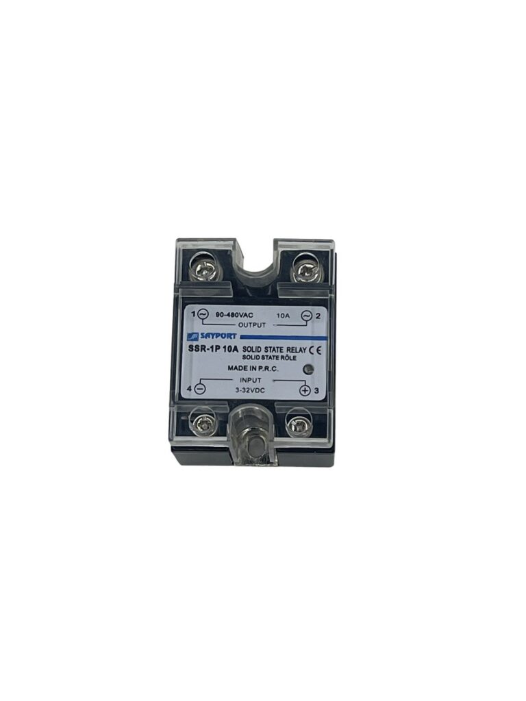 SAYPORT SSR-1P 10A Solid State Röle (3–32 VDC Kontrol)