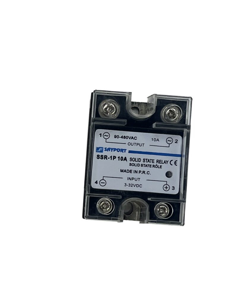 SAYPORT SSR-1P 10A Solid State Röle (3–32 VDC Kontrol) - görsel 5