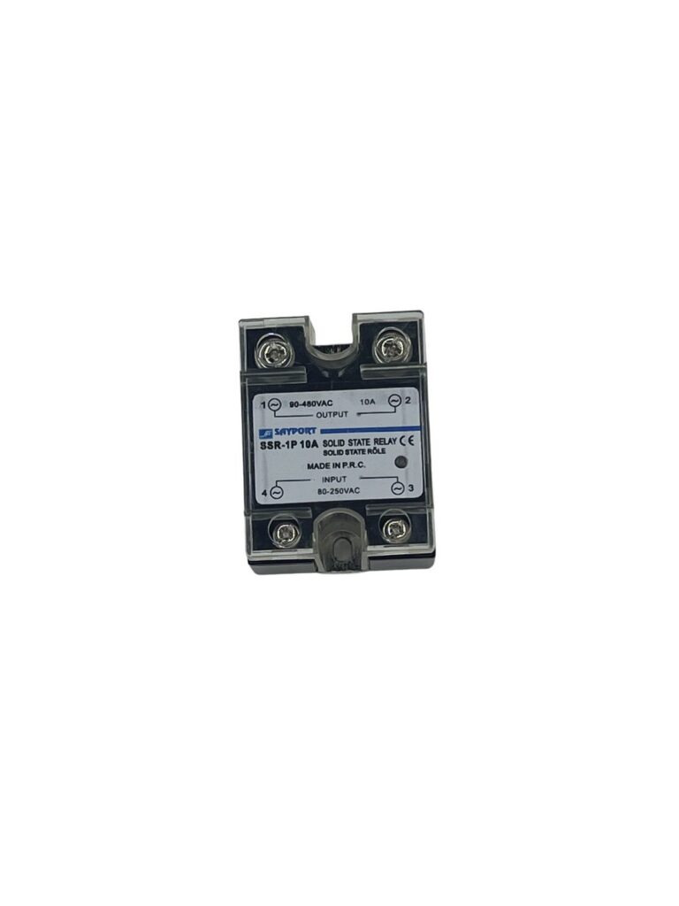 SAYPORT SSR-1P 10A Solid State Röle (80–250 VAC Kontrol)