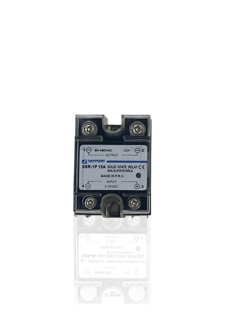 SAYPORT SSR-1P 15A Solid State Röle (3–32 VDC Kontrol) - görsel 5