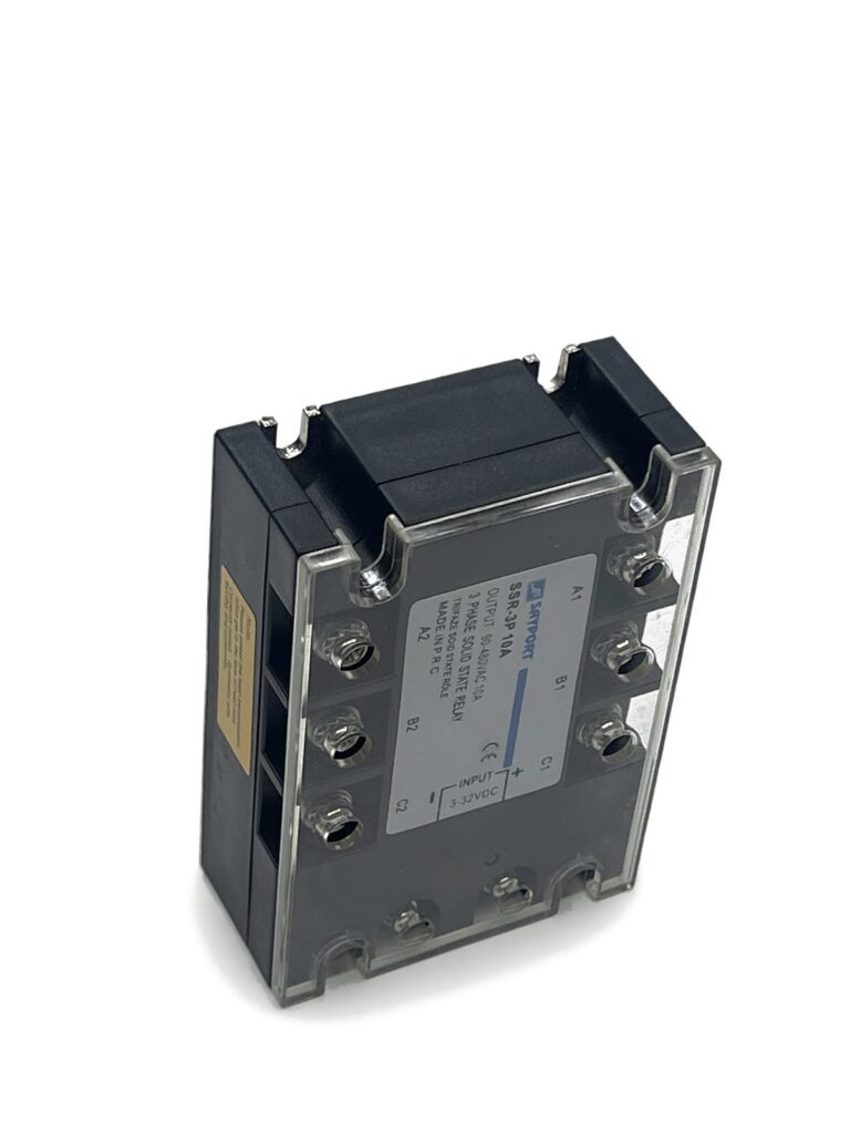 SAYPORT SSR-3P 10A Trifaze Solid State Röle (3–32 VDC Kontrol) - görsel 3